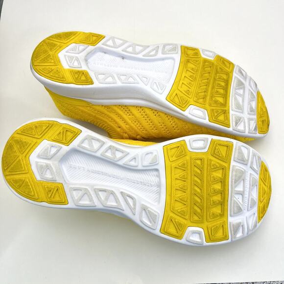 APL Athletic Propulsion Labs Techloom Wave Running Shoe Sneaker Yellow 7.5 - Picture 6 of 7